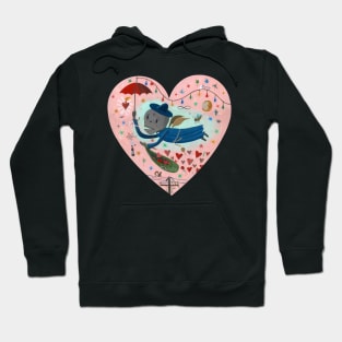 Saint Valentine Comes by Night Hoodie